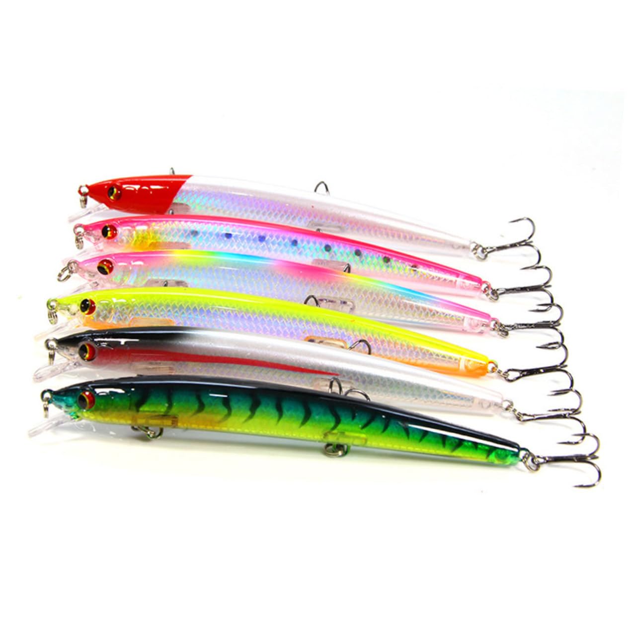 BESPORTBLE 3 Set di Esche da Pesca Kit 15 4 G Esche per Pesci Allaperto Esche Galleggianti Set di Esche per La Pesca al Black Bass Ottimo per I Concorrenti 5 Pezzi * 3