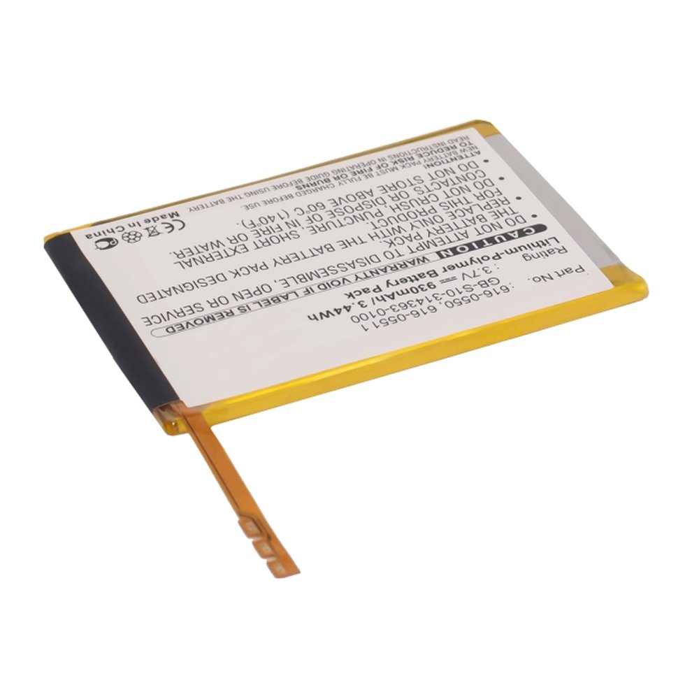 Amazon.com: MPF Products 930mAh 616-0550, 616-0551 Battery Replacement  Compatible with Apple iPod Touch 4 (4th Generation) A1367 8GB, 16GB, 32GB,  64GB with Installation Tools : Electronics