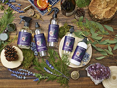 Image of Caldrea Linen And Room Spray Air Freshener, Made With Essential Oils, Plant-Derived And Other Thoughtfully Chosen Ingredients, Lavender Cedar Leaf Scent, 16 Oz