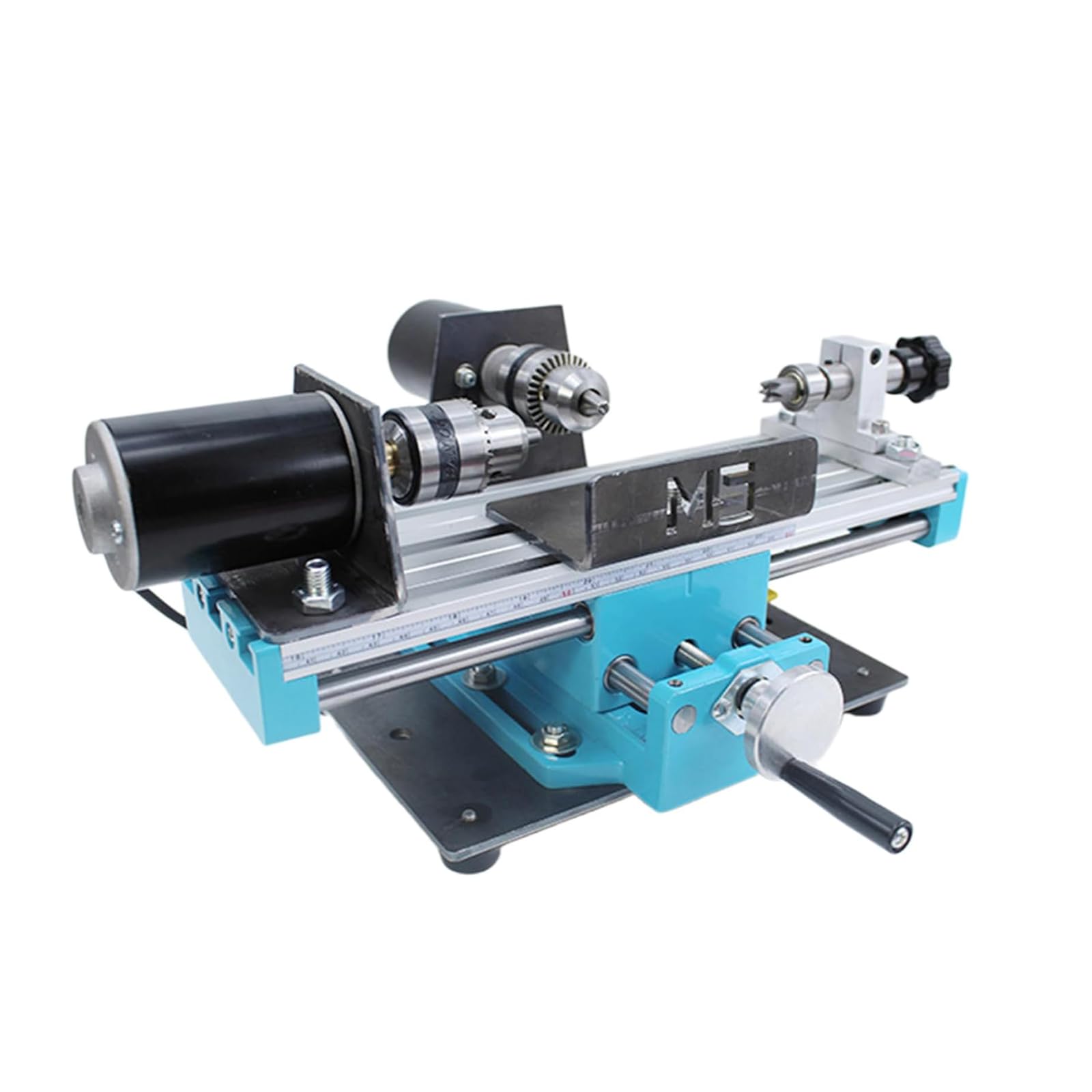 Macchina per tornio in metallo per perline di legno, fresatura ad alta precisione, 7000 giri/min, fai da te in miniatura, trapano da banco, design compatto per hobbisti e appassionati