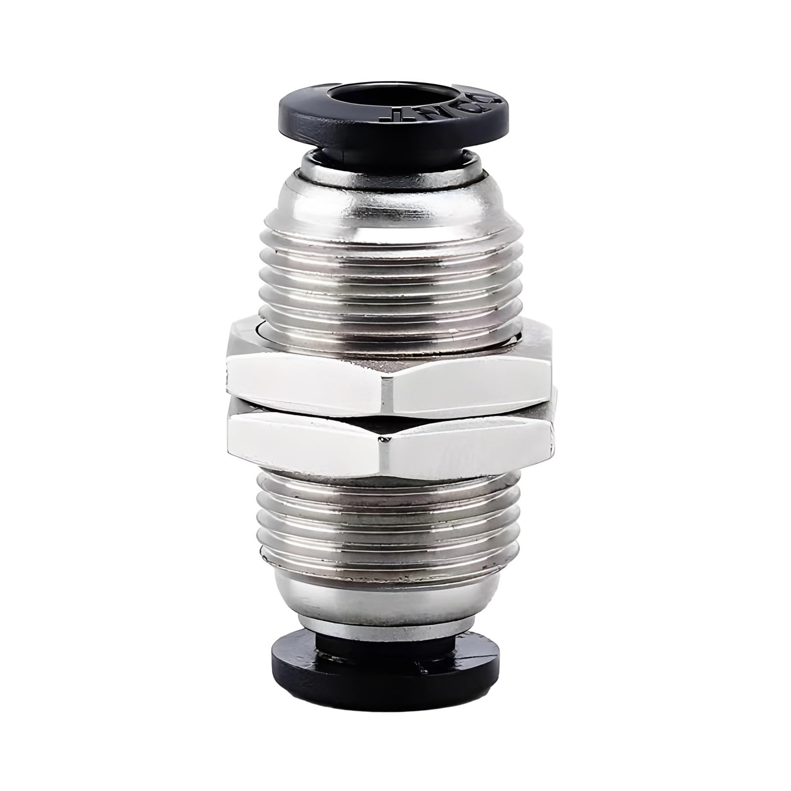 Black Pneumatic Fitting Pipe Connector Tube Quick Fittings 10mm/12mm PU PY PK PE PV SA HVFF PZA PM 1Pcs(PM,12mm)
