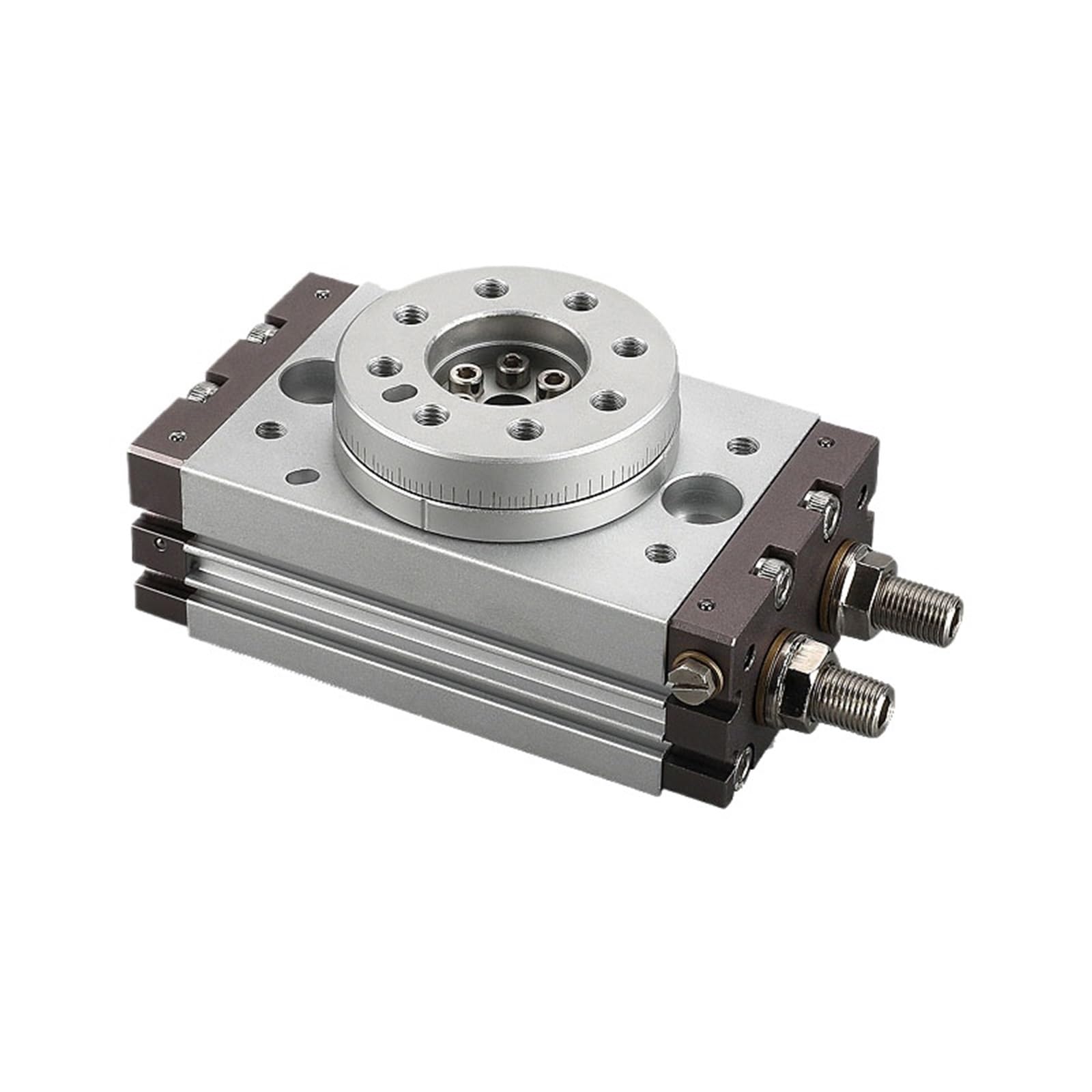 Cylindre pneumatique MSQB30R réglable pour éliminer les secousses de rotation mécanique