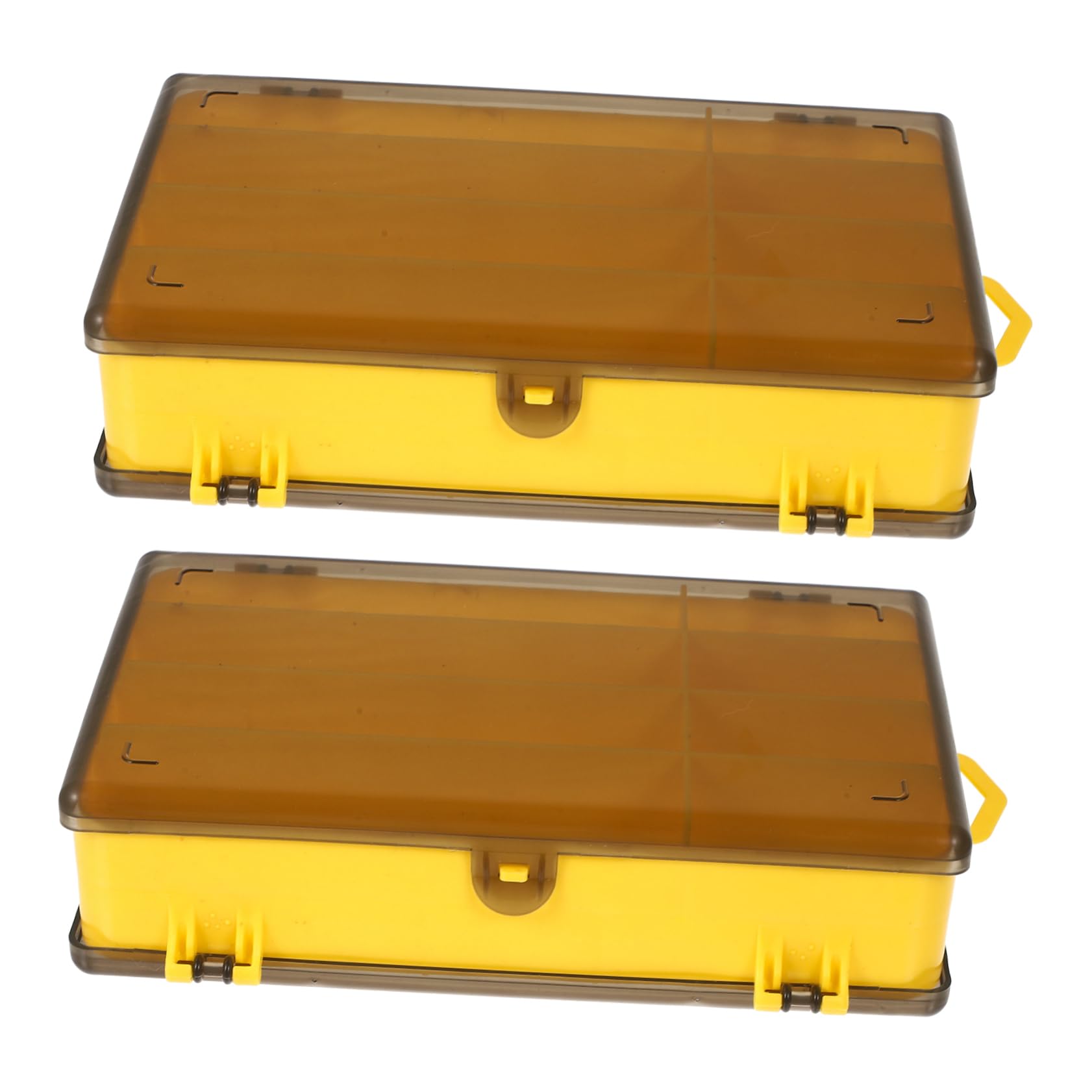 POPETPOP 2Pcs Portable Fishing Durable Fishing Lure Holder Lightweight Outdoor Storage for Hooks and Baits Convenient Fishing Supplies for Anglers