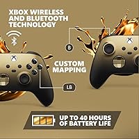 Vista 43 de Microsoft QAU-00011 Xbox Wireless Controller Pulse Red 2 Pack Negro carbón