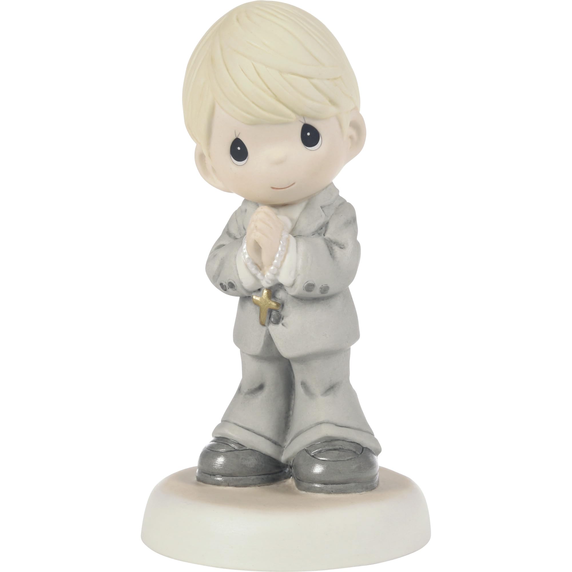 Figurine Première Communion en porcelaine bisque fait main Precious Moments