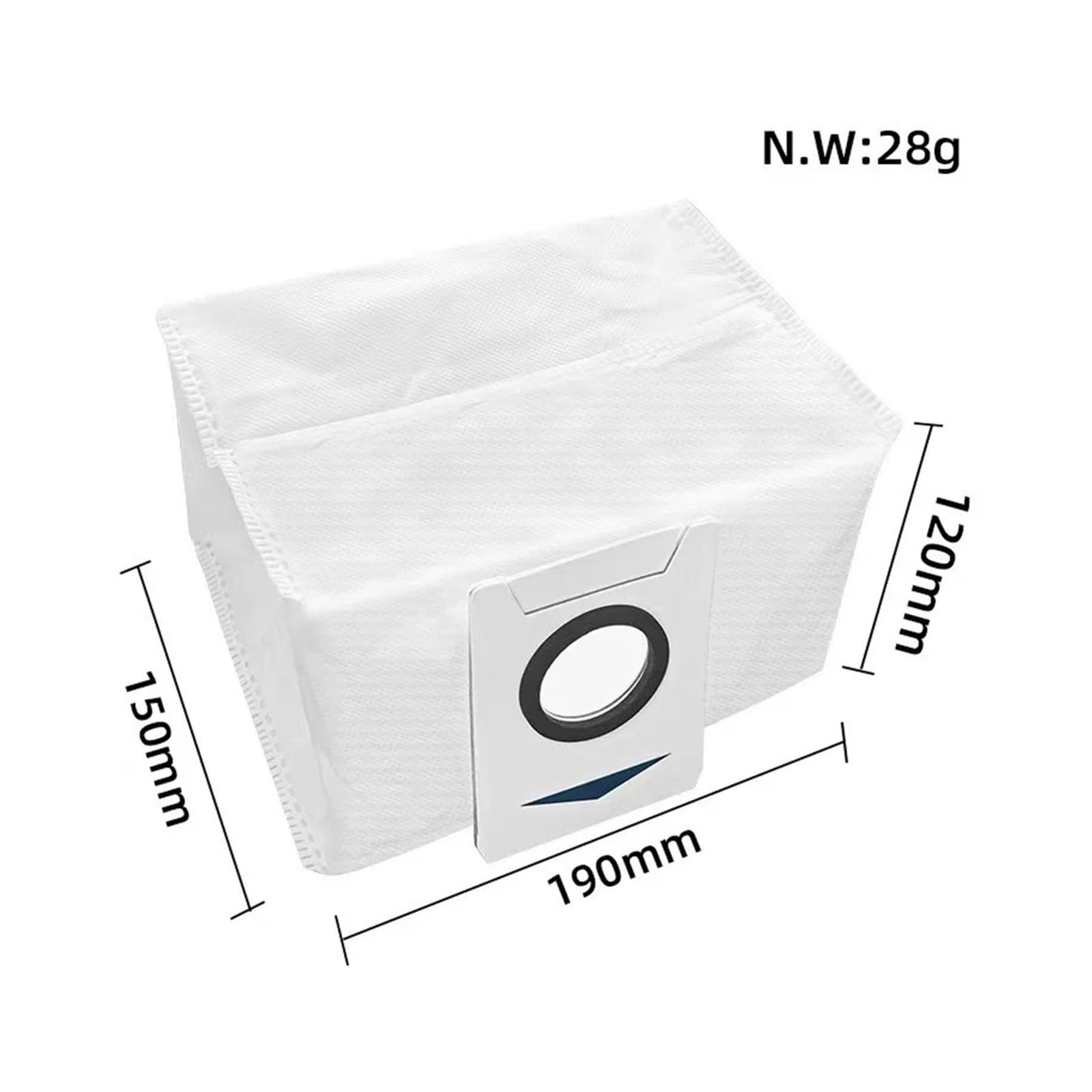 Accessori for Sacchetti for La Polvere, Compatibili Con Deebot, X1 OMNI / T10 OMNI / T20 OMNI Pattumiera Sacco for Immondizia Sacco for Aspirapolvere Parti for Aspirapolvere Robot