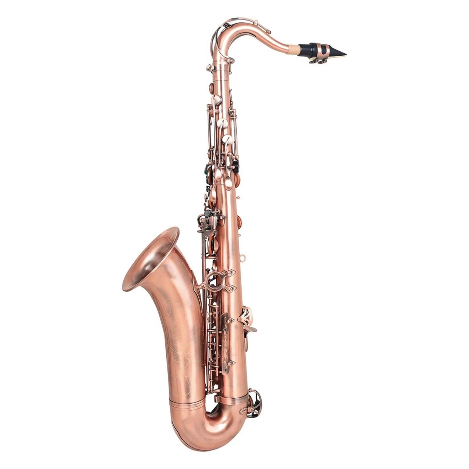 Sassofono Tenore In Ottone Laccato Oro Si Bemolle Con Ancia A Scatola Accessori Strumento A Fiato Sassofono