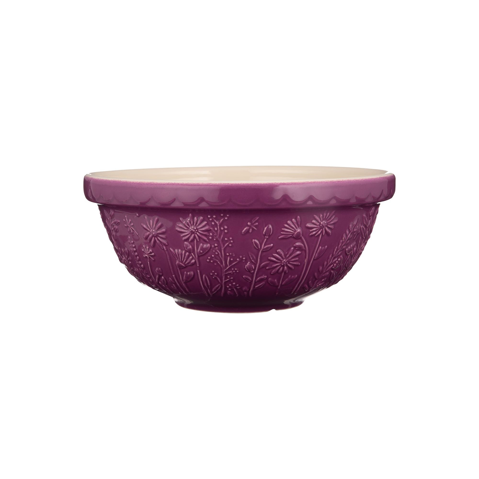 Mason Cash In The Meadow Daisy 26 Cm Purple Mixing Bowl