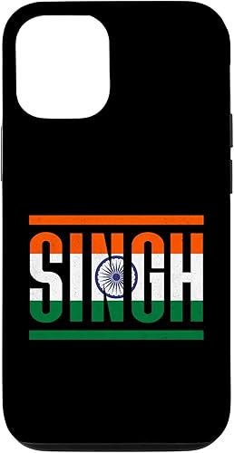 Miniatura 4 de iPhone 11 Pro Max Singh Surname Family Pride India Flag Case
