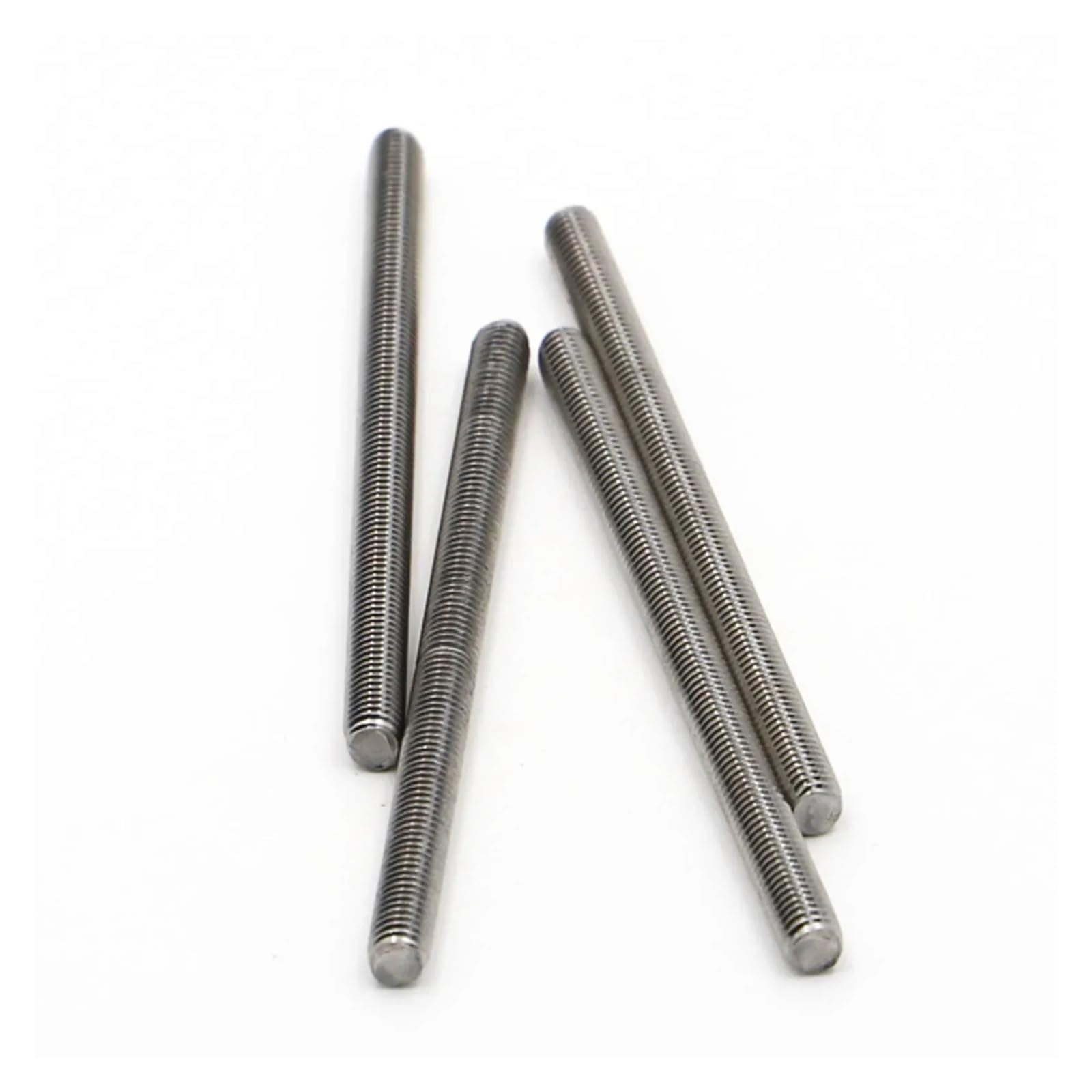Qcknkmgg 45Mm Full Threaded Rods, Stainless Steel Fully Threaded Rods M3-M8(,M8 2Pcs)