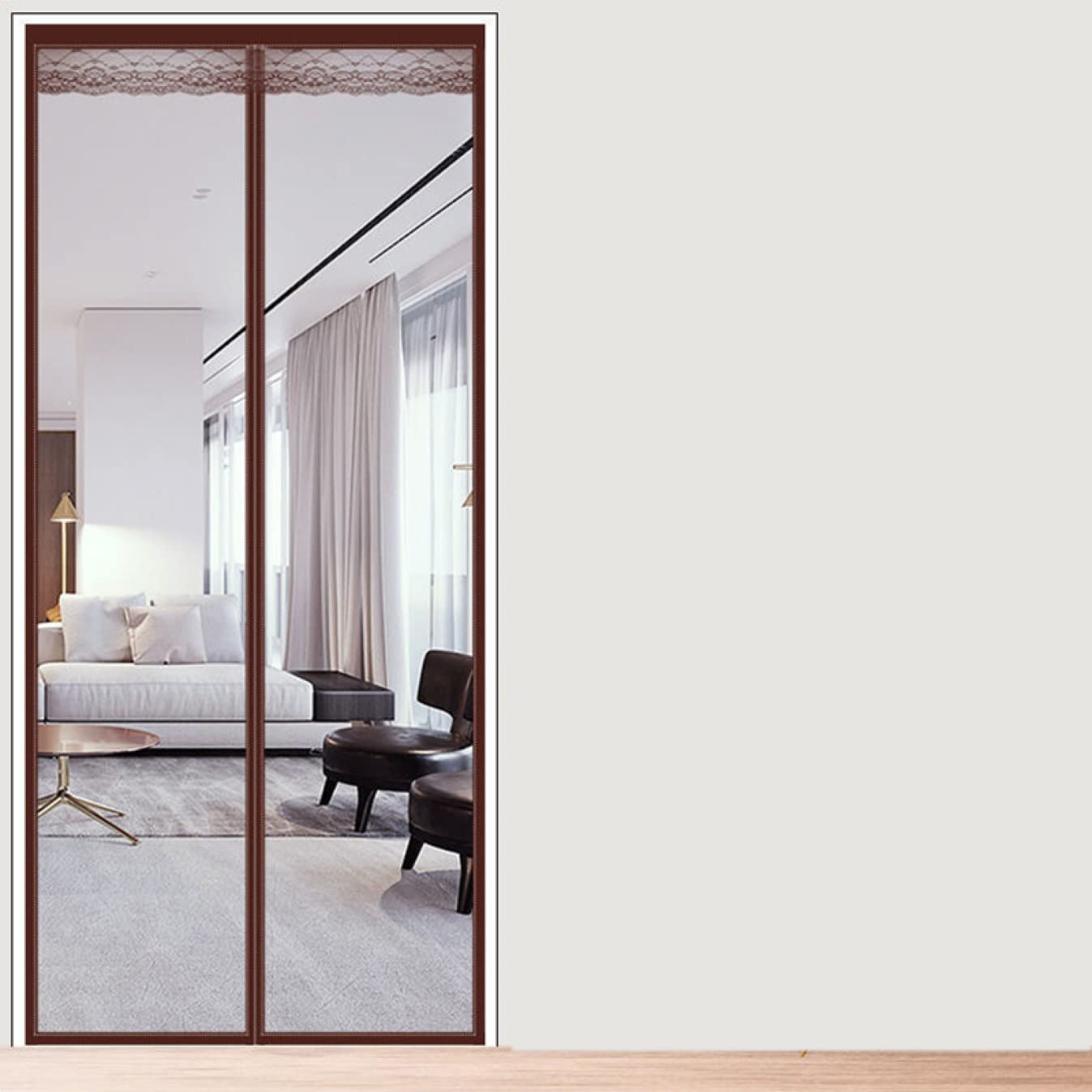 Amazon｜CFGZC 間仕切り のれん 冷気 遮断 暖簾 透明 85*210 間仕切り