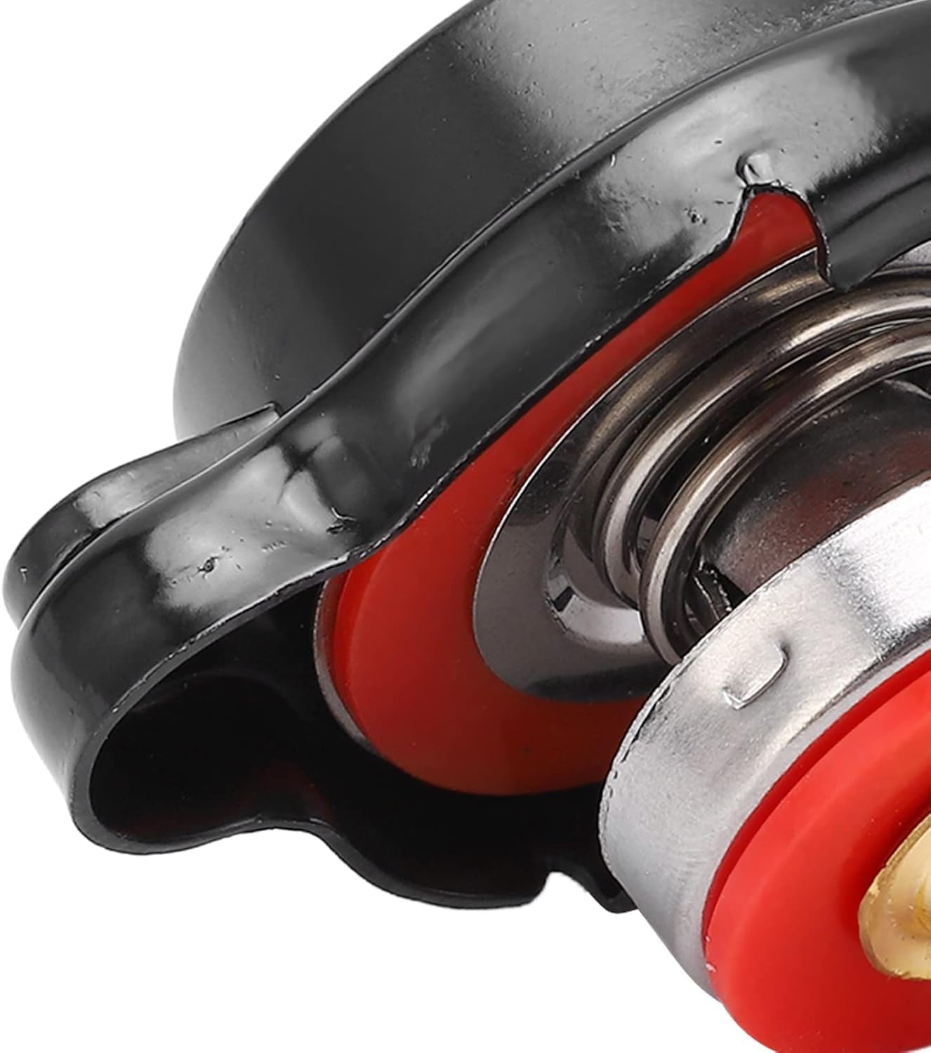 Aramox Tappo Radiatore Indicatore Temperatura, Tappo Radiatore Ad Alta Pressione con Indicatore di Temperatura 1,8 Bar 1638630001 Sostituzione per CR250R