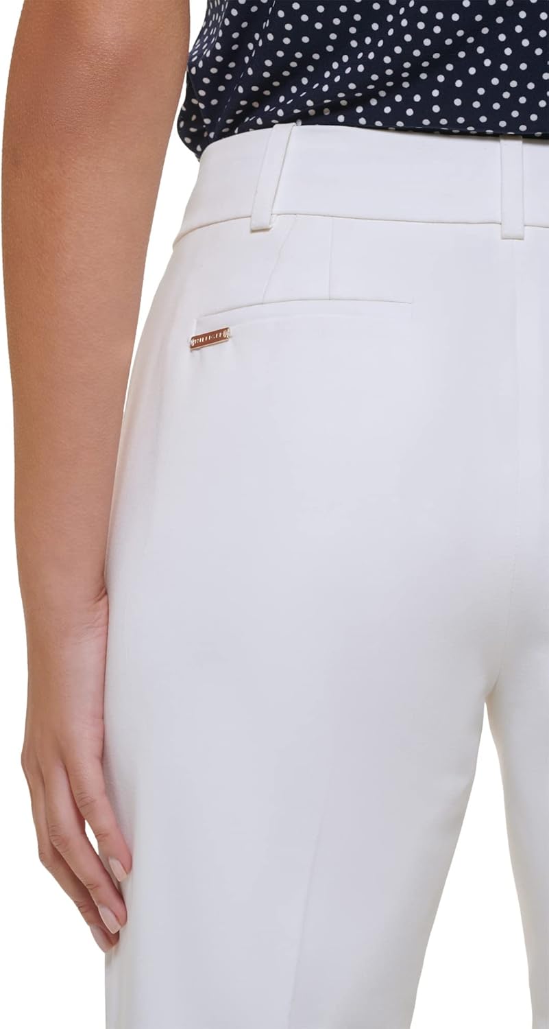 Tommy Hilfiger Women's Sutton Trouser Ivory 14 32 - Image 5