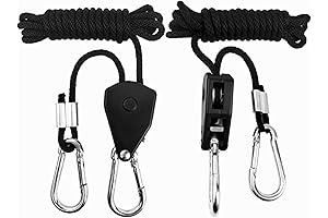 2 PCS 1/8 Inch Heavy Duty Light Hanger Pro for Grow Light