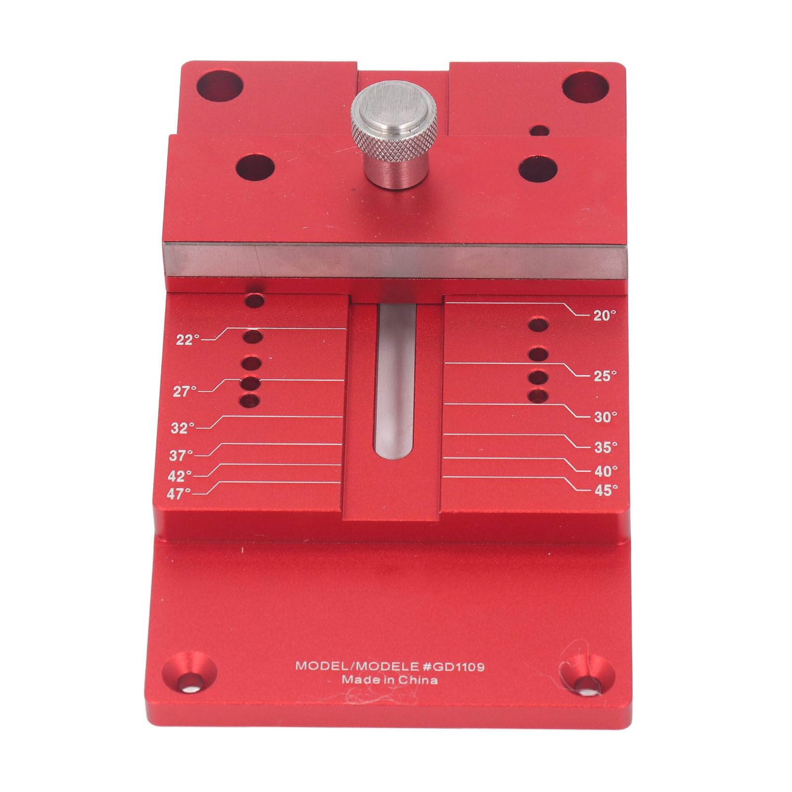 Kit de afilado de cincel, guía de afilado de aleación de aluminio con ángulo de 15 a 45 grados y medidor para carpinteros, entusiastas del bricolaje y carpinteros profesionales