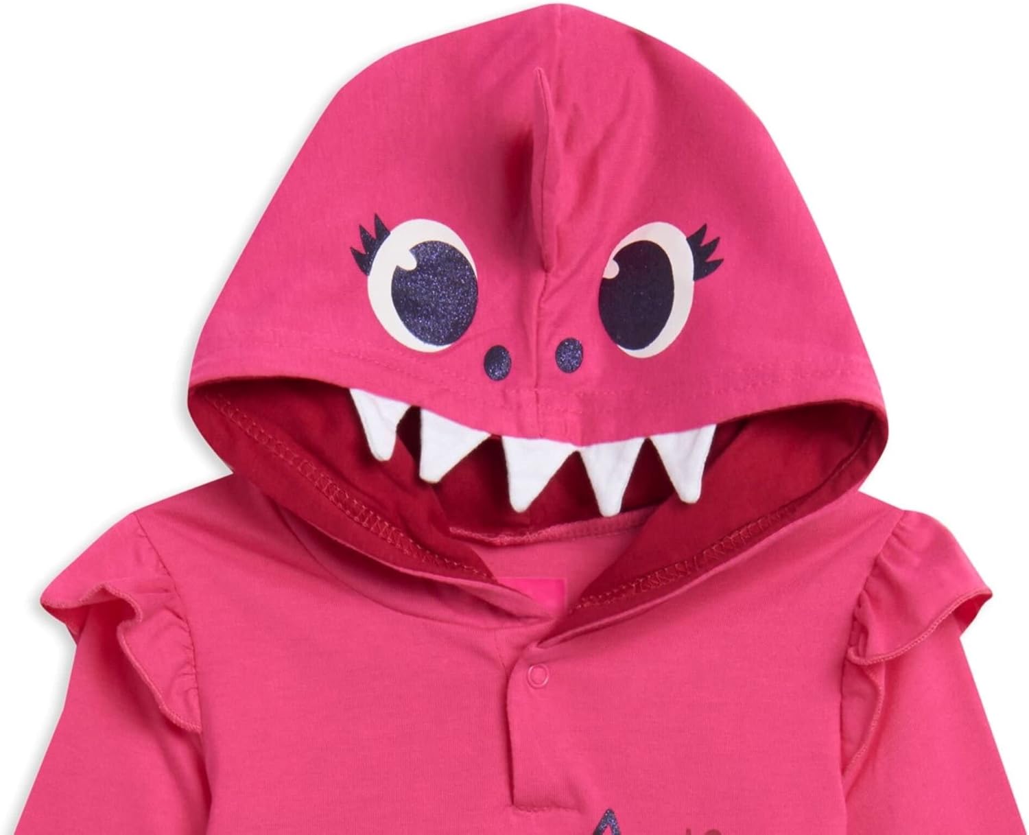 Pinkfong Baby Shark Girls Pullover Cosplay Hoodie Legging Newborn to Little Kid - Image 5