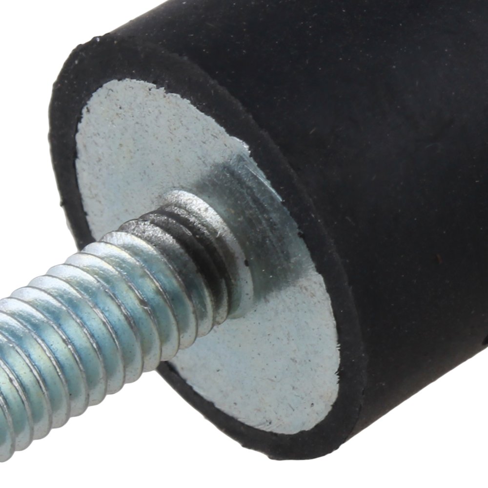 Supporto Gomma Anti-Vibrazione 6 Mm - Silentblock Per Pompa, Motore, Conf. Da 5 Pezzi, BQLZRN12474