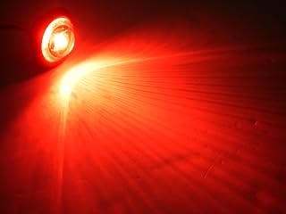 1145301 1" Round Red Shorties Hot Trailer 011-4530-1