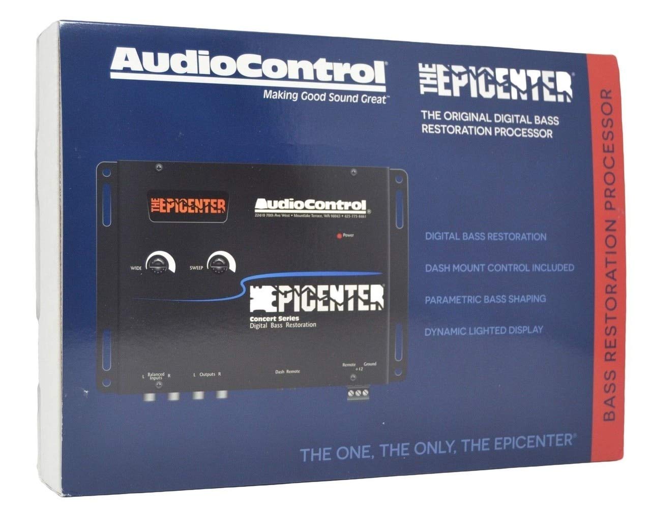 Bass Booster Expander with Remote (Color Grey) : Musical Instruments