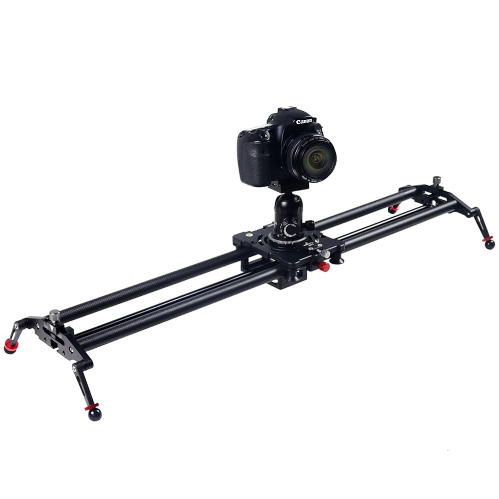 Amazon | スライダー カメラ ASHANKS (80cm長さ) 炭素繊維 三脚