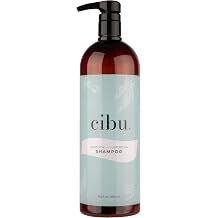Cibu Smooth + Luminous Shampoo, 33.8 oz - Lightweight, Smoothing Shampoo for Frizzy Hair - Helps Reduce Frizz, Adds Hair Shine with Fermented Rice Water, Rice Protein, Moringa Seed Extract