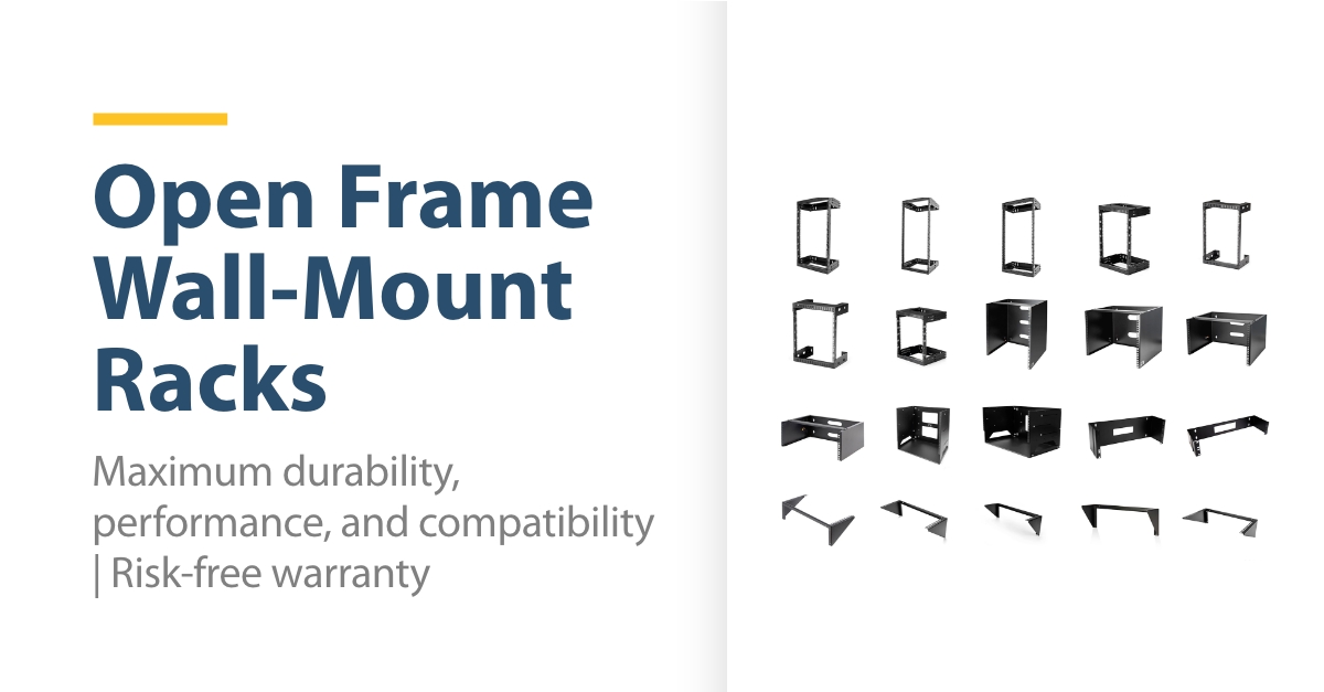 Amazon.com: StarTech.com 4U Wall Mount Patch Panel Bracket