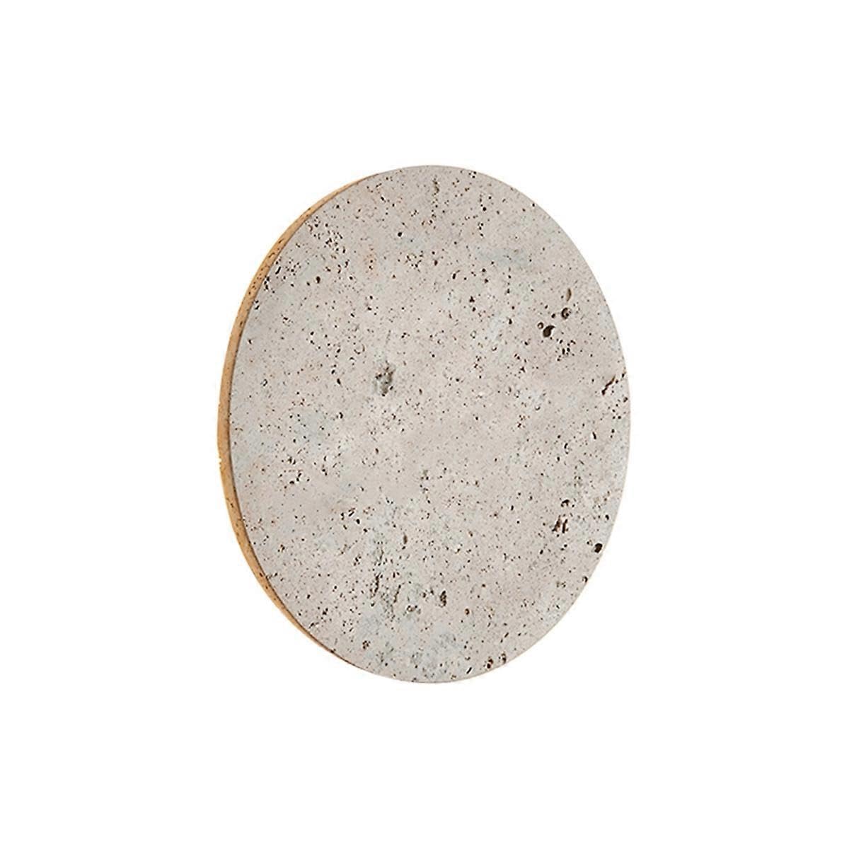 Joyhappst Image Color Yellow Travertine Wall Light Natural Stone Led Wall Sconce Lamp For Hallway Bedroom Bedside Aisle Stair Home Deocr 23Cm