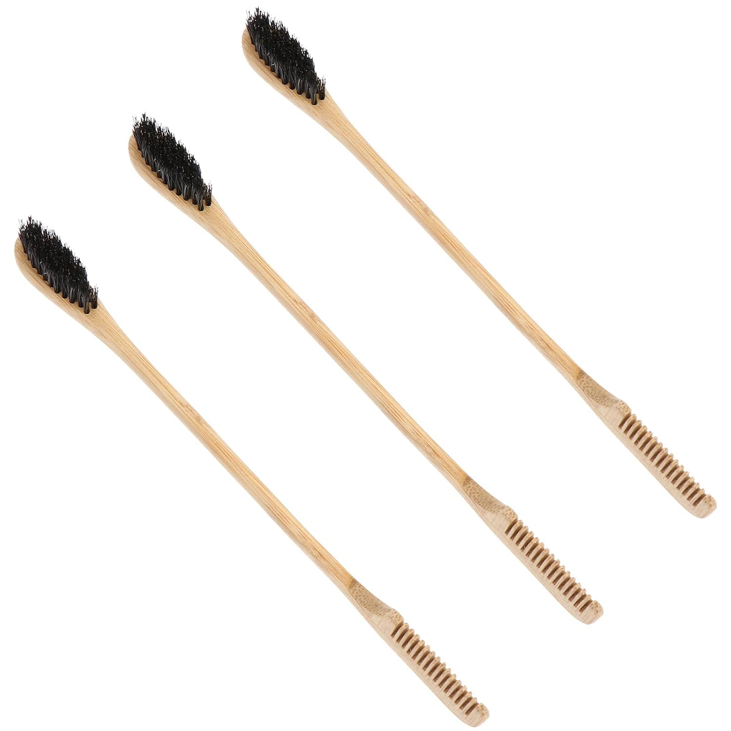 Double-ended Eyebrow Brush Comb, Wooden Handle Brow Trimming Tool, Eyelash Grooming Brush for Precise Makeup and Daily Beauty Care