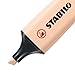 STABILO Highlighter BOSS ORIGINAL NatureCOLORS - Pack of 6 - Beige, Warm Grey, Earth Green, Sienna, Mud Green, Umber