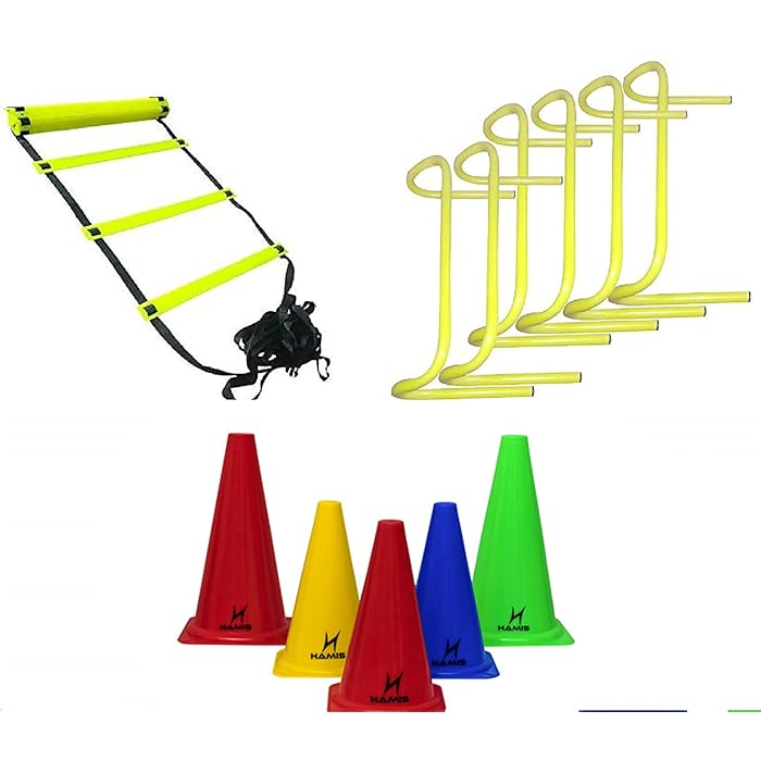 Buy Hamis Agility kit Combo for Unisex Adults Track and Field Ladder