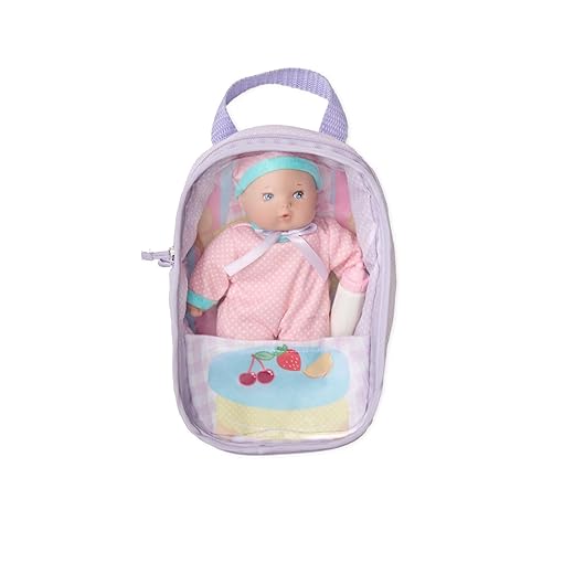 Madame Alexander 8-inch Take Along Cuties Baby Doll, Lavender