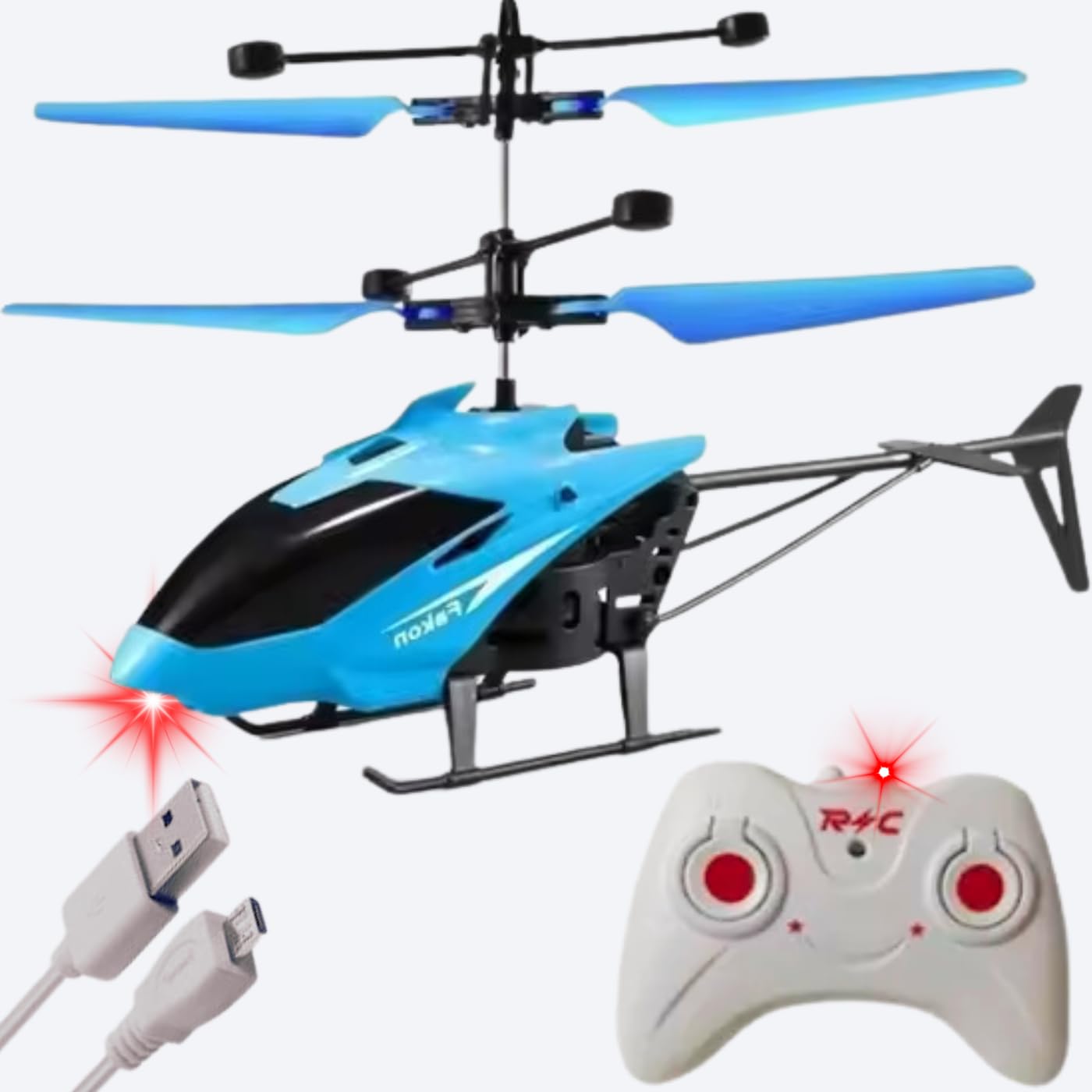 Jrclub Rc Helicopter With Hand Gravity Sensor, Flying Remote Control Helicopter Toy