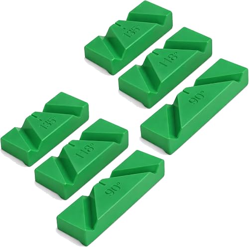 Drill Bit Sharpening Jig, Professional Drill Bit Sharpening Tool with Three Angle Options, Restore Dull Twist Bits for Workshop and Job Site Maintenance, Includes Two Sets of 90 118 135 Degree Guides