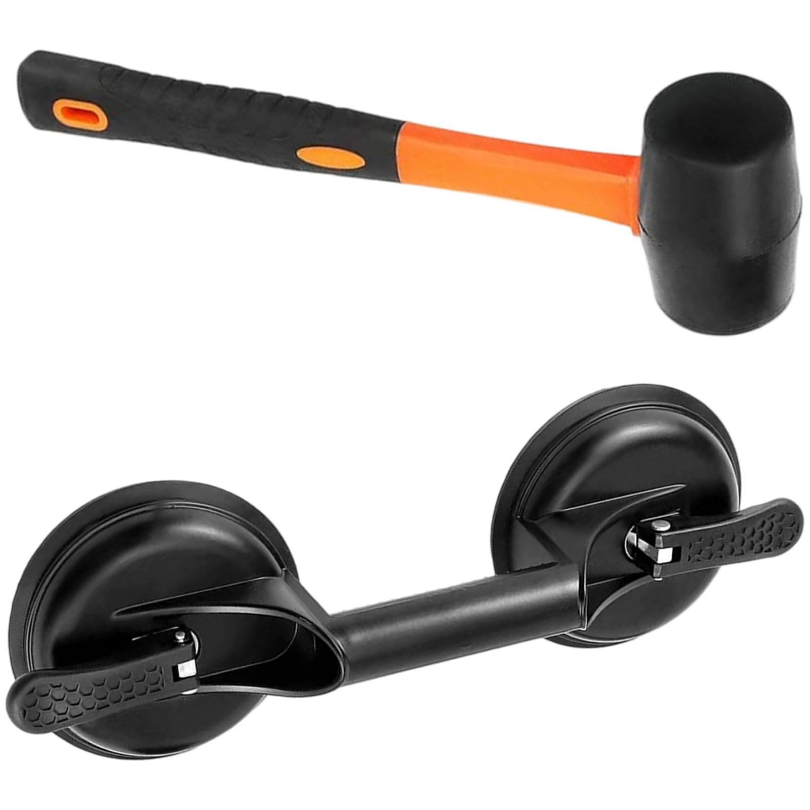 Aluminum Alloy Vacuum Lifter Tool Heavy-Duty Grip for Construction Glass & Transport Glass Lifting Suction Cup Heavy Duty Plate Lifter Tool Renovation Suction Lifting Device Gripper for High Strength