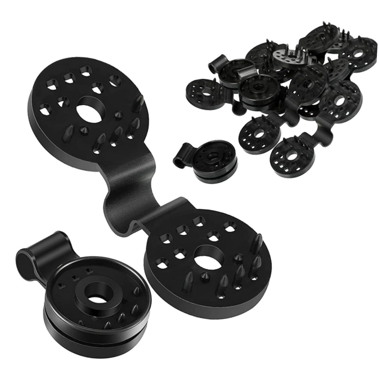 VICASKY 50Pcs Sun Shade Net Clips Nonslip Fabric Clips for Shade Cloth Garden Netting for Backyard Greenhouse Use Easy to Operate Maintain Secure