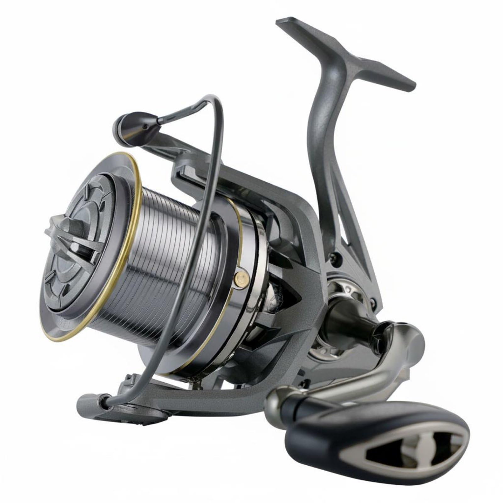 Carrete de Pesca Rotatorio con Diseño de, Carrete De Pesca NGK10000 para Lanzamiento A Distancia Y Resistente Al Agua Salada