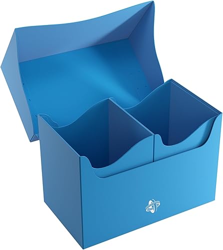 Miniatura 3 de Gamegenic Soporte de doble cubierta para más de 200 XL, solución de almacenamiento compacta para dos mazos o 200 cartas de doble manga, incluye dos