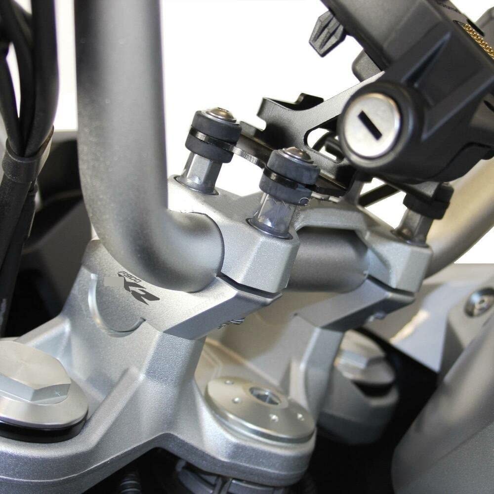 Elevador De Manillar 20mm Para BMW F900XR/F900R/F850GS/Adv – Aluminio CNC, Mejora Postura