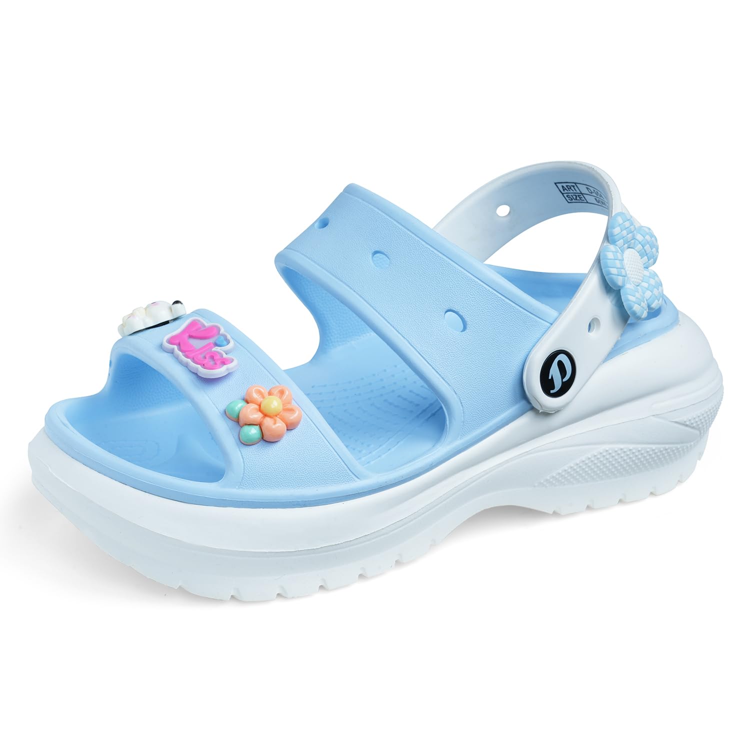 Women's Classic & Premium Casual Clogs/Sandals with Cute Charms for Adult | Comfortable & LightWeight| Stylish & Anti-Skid | Waterproof Everyday Cushion Slippers Girls/Ladies D-554-image-22