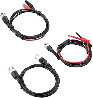 Kit de cables de prueba, BNC a BNC Kit de cables de prueba con chip de cocodrilo Gancho para dispositivo de monitoreo inalámbrico para enrutador inalámbrico
