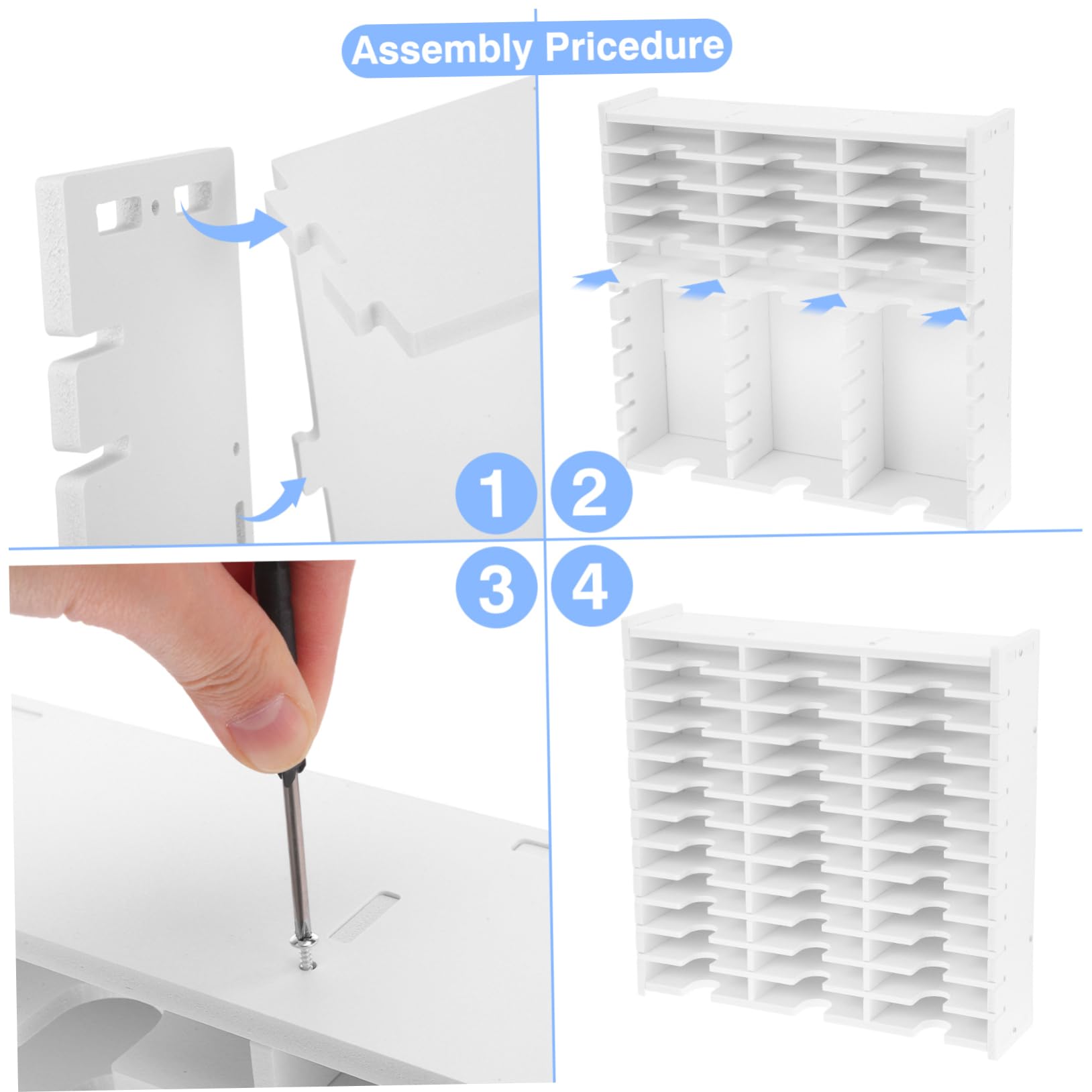 OUNONA Custodia Portatile per CD e Dvd in Pvc Bianco Protezione Antiurto e Design Multi-griglia come Regalo e Organizer Efficiente per Dischi