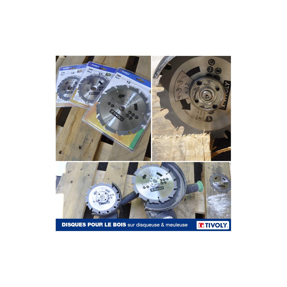 tivoly xt50512004545 lama per sega circolare Smerigliatrice angolare 125 mm