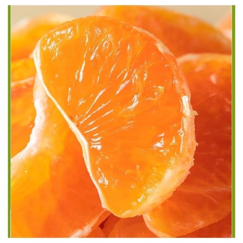Segmenti di mandarino e miele essiccati (250g) – arancia candita interi Snack pronto da mangiare(2pcs)