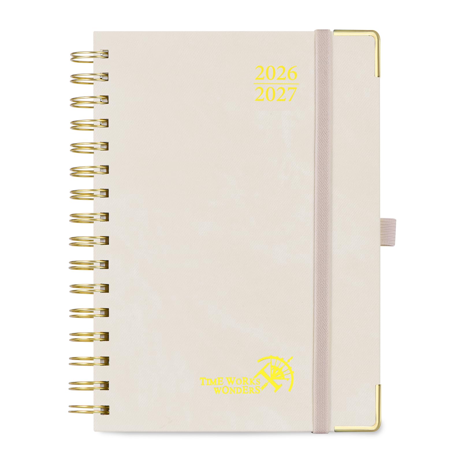 POPRUN Lehrerkalender 2026 2027 A5 auf Deutsch - Lehrerplaner für die Unterrichtsvorbereitung mit Monatliches Register. Schulplaner mit PU-Leder Hardcover