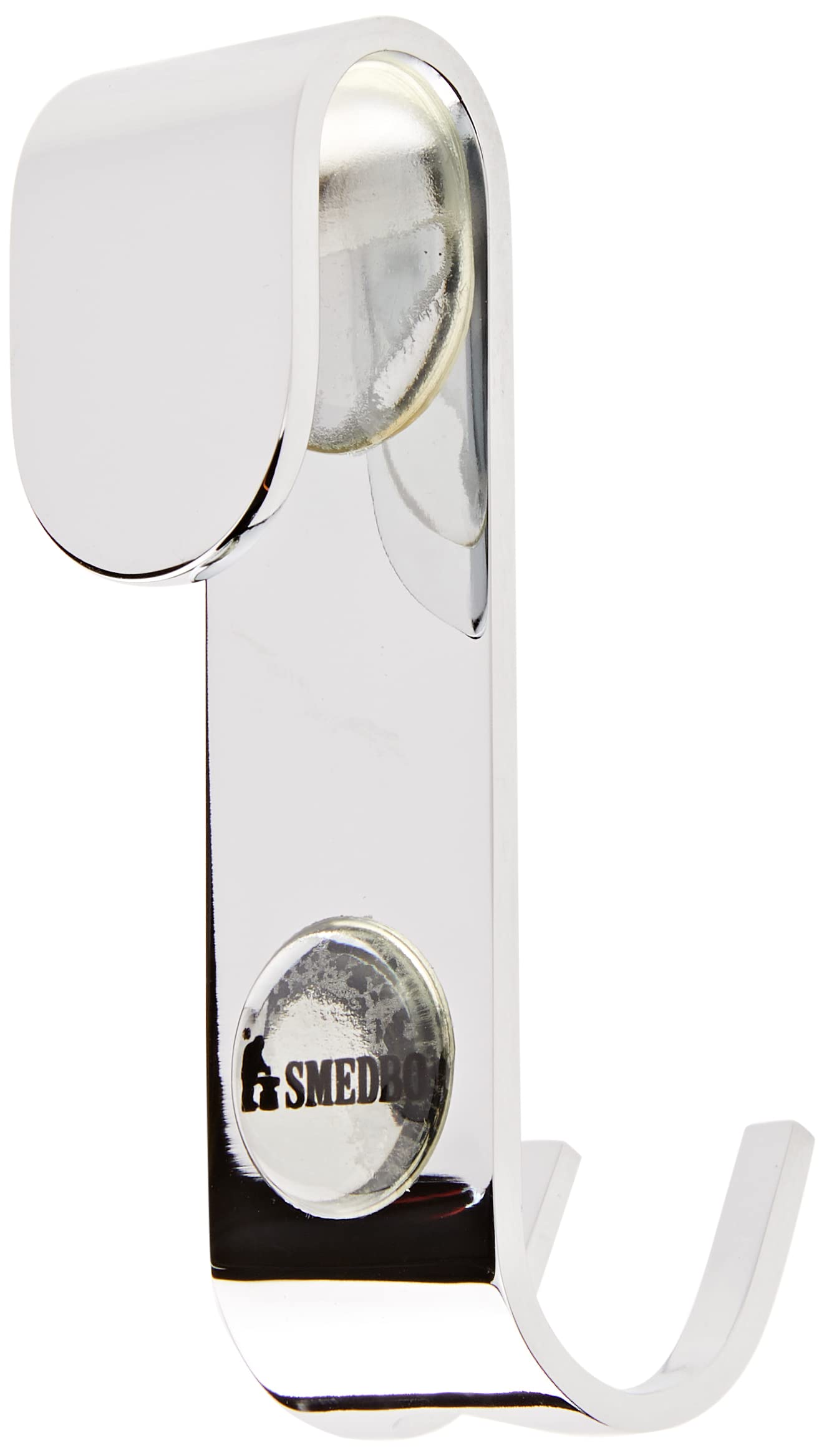 Smedbo Dk2111 Sideline Gancio Portaoggetti Per Doccia – Ottone/Rame/Zinco – Argento 2,6x4x9,5 Cm
