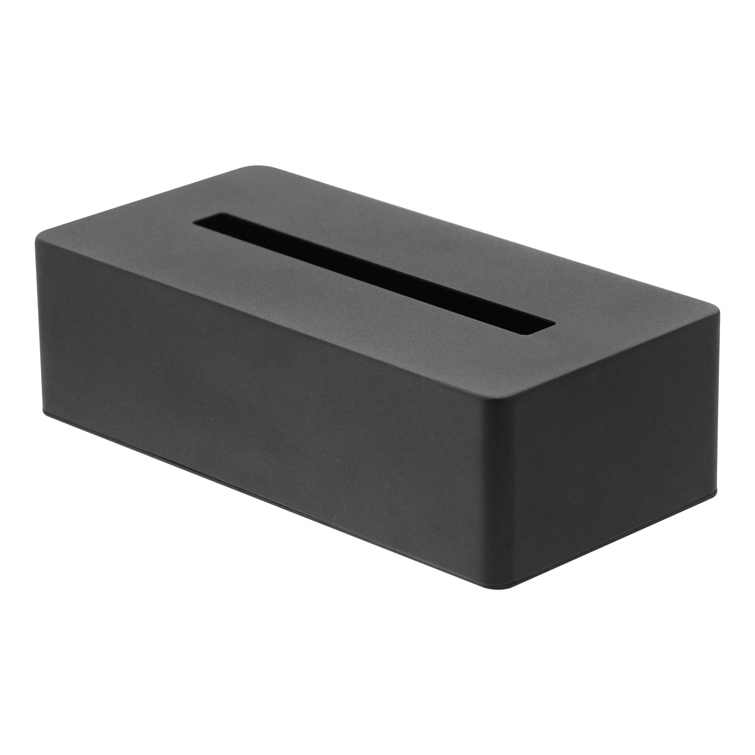 Yamazaki Home Rectangular Reusable Tissue Box Holder Cover Metal
