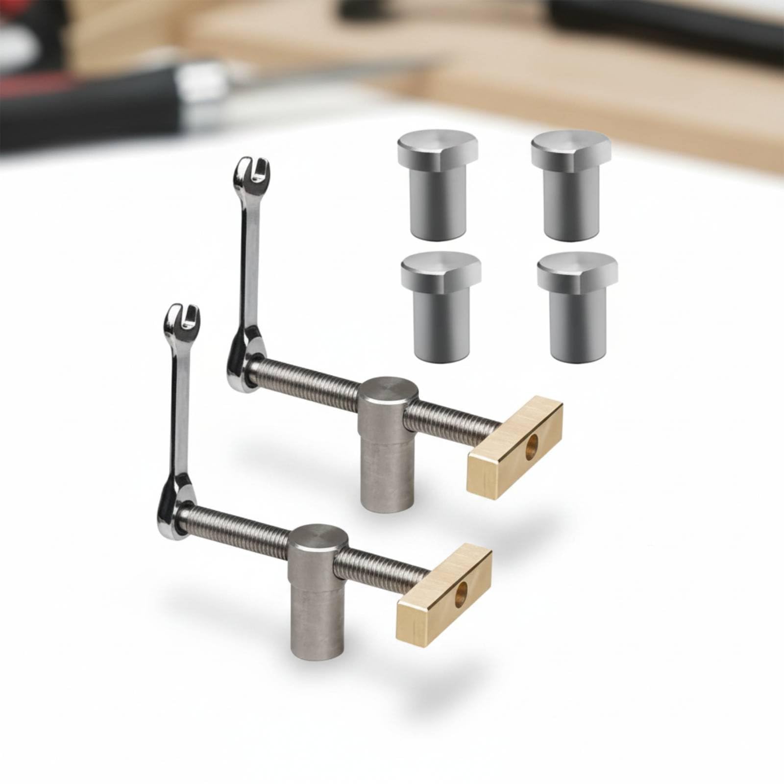 Serre-Joint Dormant 19 Mm Anti Serre-Joint de Menuisier Léger Outil Atelier pour Ébénistes
