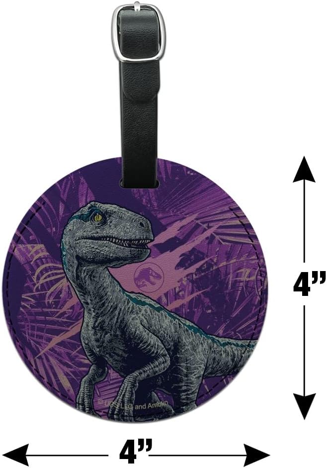 Jurassic World Raptor Round Leather 