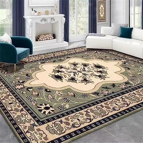 Moquette chambre gris géométrique aux finitions vintage de haute qualité - 2
