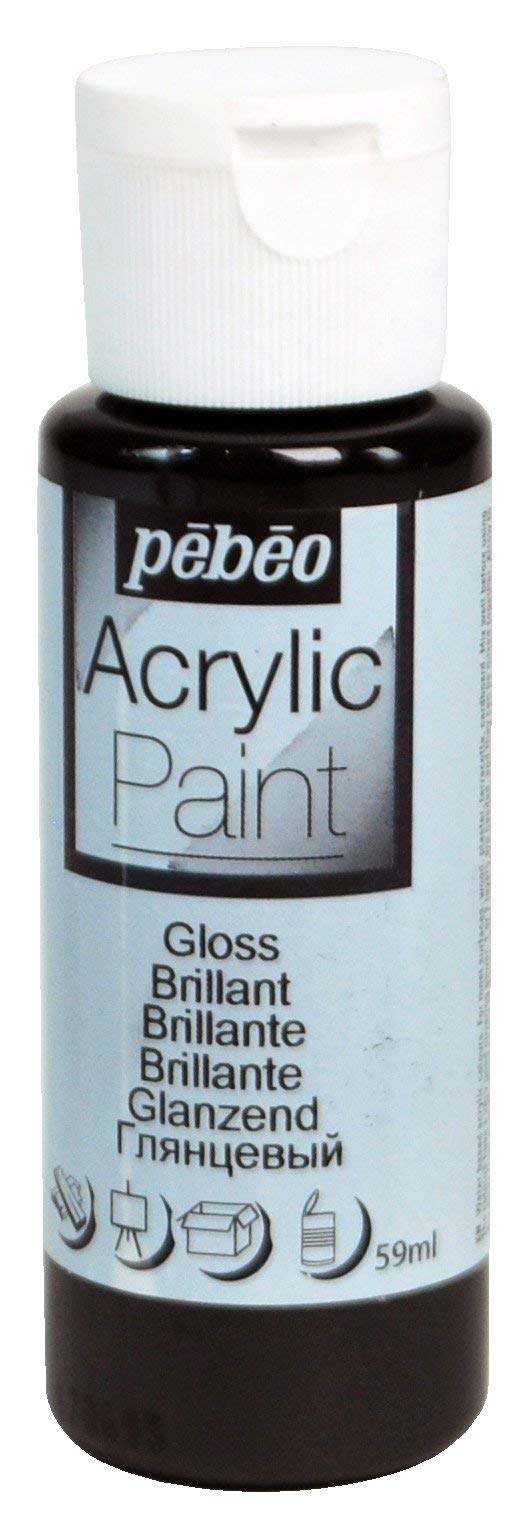 PEBEO - Acrylic Paint Gloss Black - 59 ml